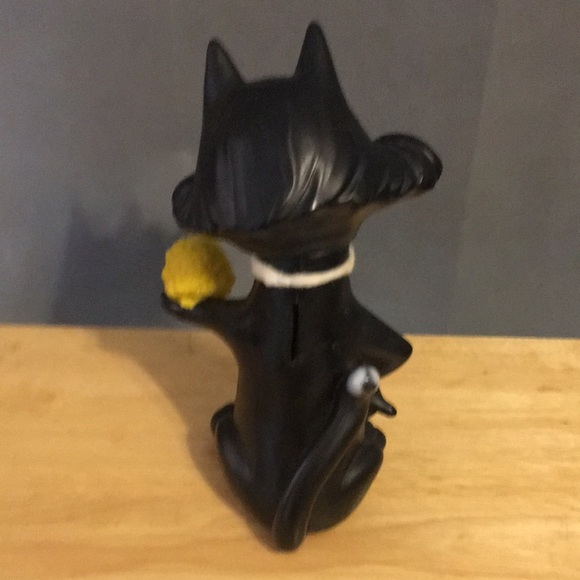 Vintage 1967 Royalty Ind. Inc. Cat Coin Bank 9.5” - Picture 3 of 12